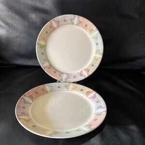 Corelle MIRAGE Sandstone Southwest DESIGN Set of 2 Dinner 10 1/4" Plates